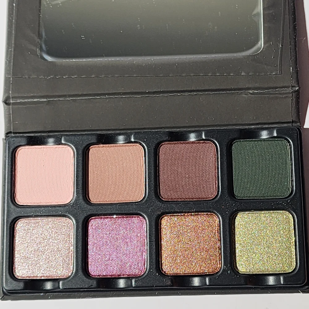 Viseart Glam Eyeshadow Palette - Pink, Brown, Green